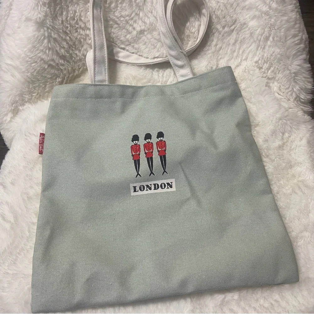 London Map Print Tote Bag